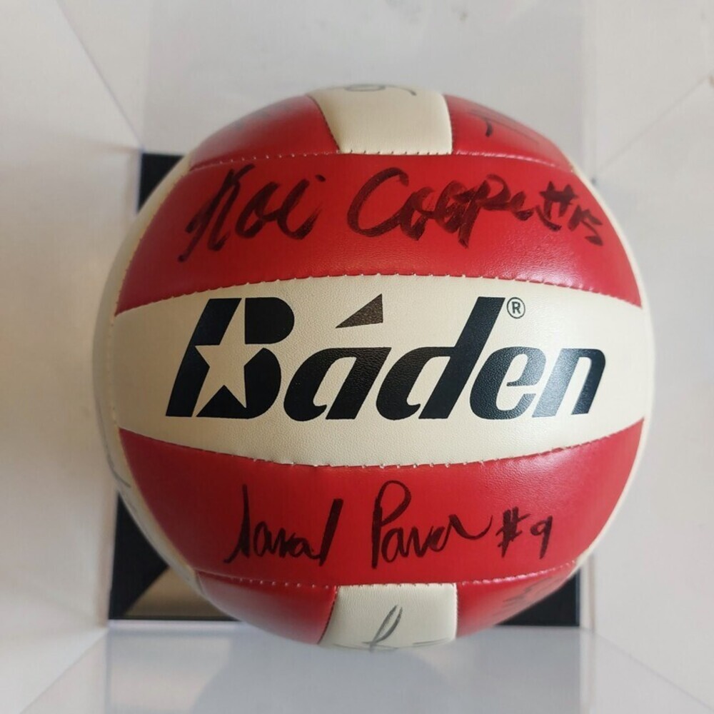 Nebraska Cornhuskers 2006 National Champions Volleyball Team Signed Ball NO COA